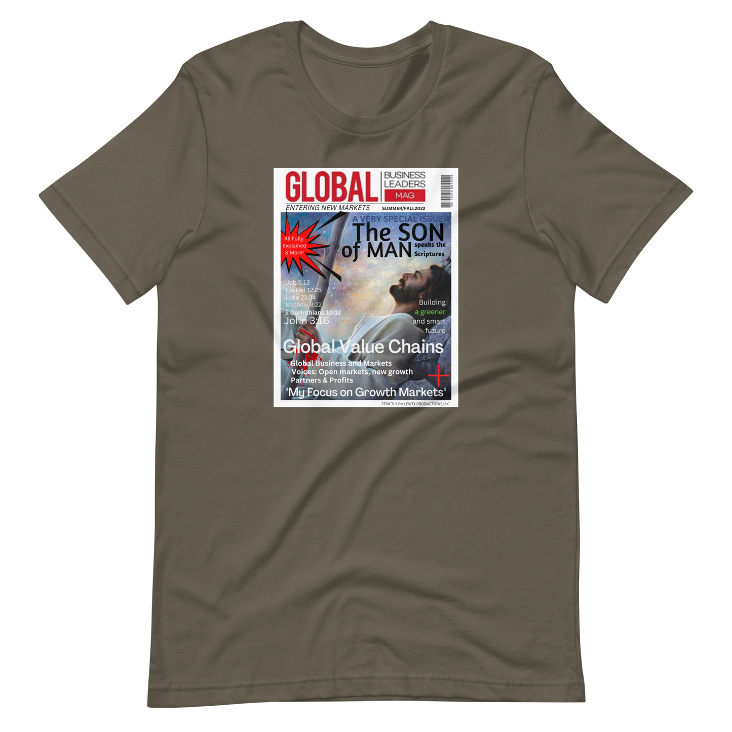 JESUS CHRIST/GLOBAL BUSINESS LEADERS-PROVOCATIVE MAGAZINE SERIES