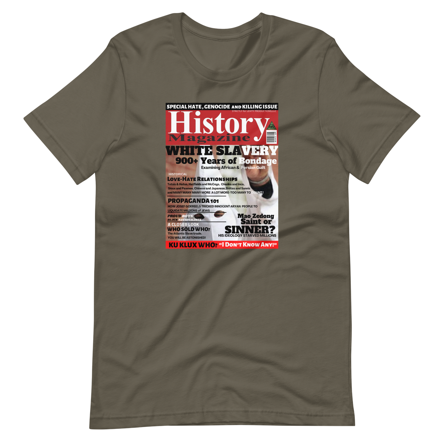 WHITE SLAVERY/HISTORY MAGAZINE-PROVOCATIVE MAGAZINE SERIES