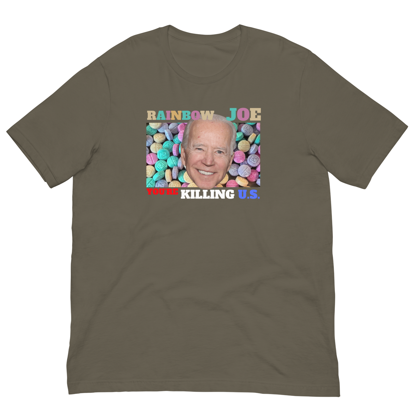 RAINBOW JOE/CLOSE THE BORDER-WHITE LETTERING