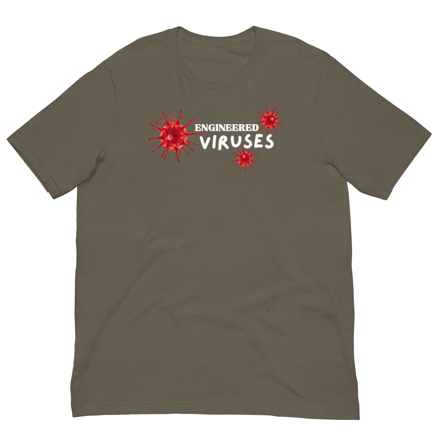 ENGINEERED VIRUSES/MADE IN CHINA-WHITE LETTERING