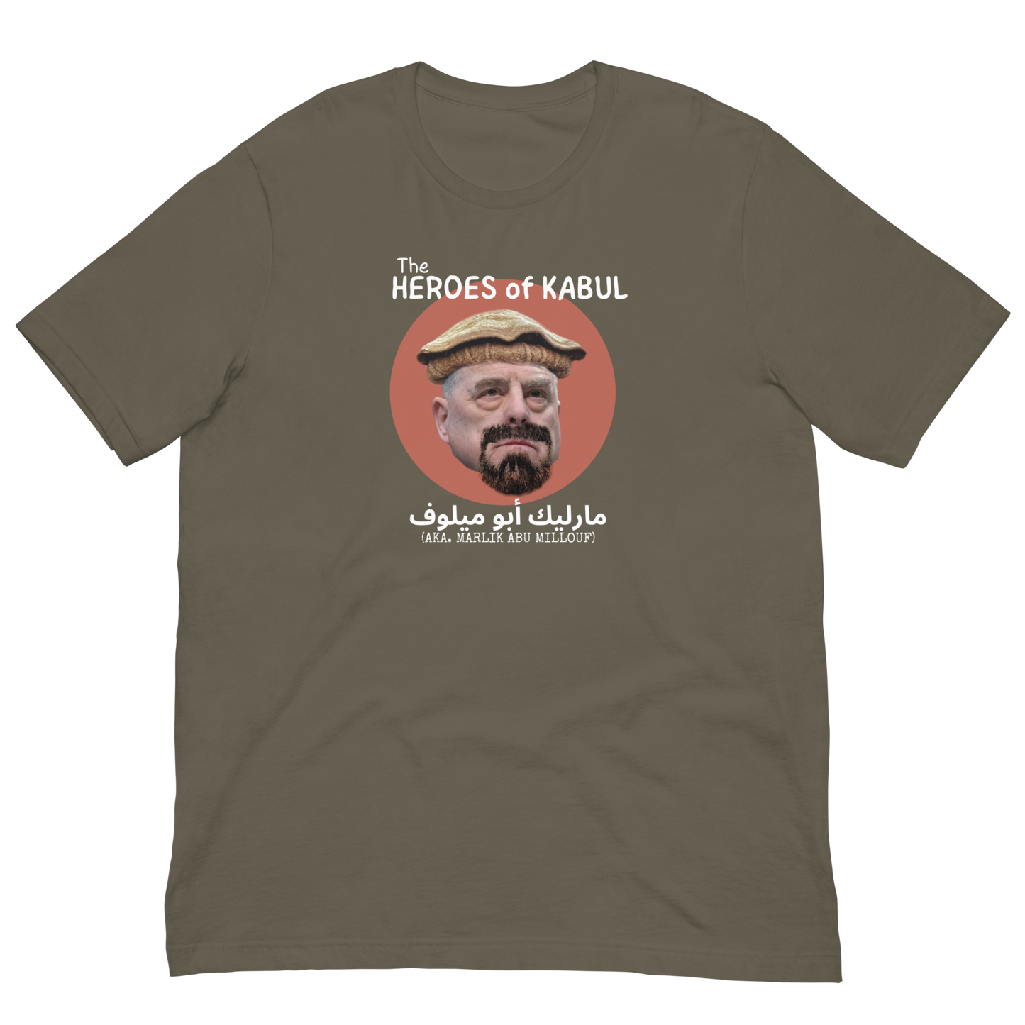 HEROES OF KABUL/MARLIK MILLOUF-WHITE LETTERING