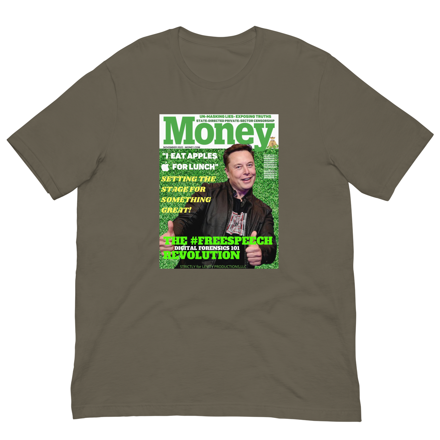 ELON MUSK/MONEY MAGAZINE-PROVOCATIVE MAGAZINE SERIES