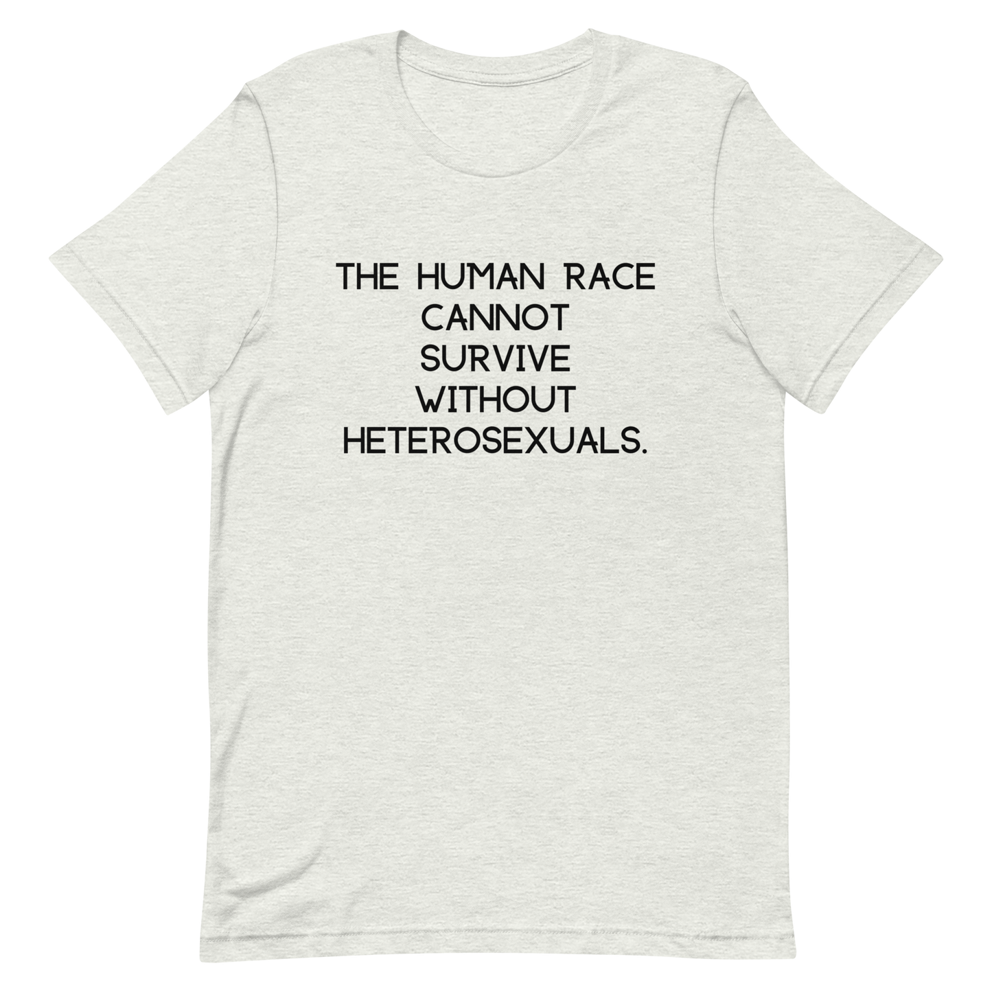HETEROSEXUAL SURVIVAL-BLACK LETTERING