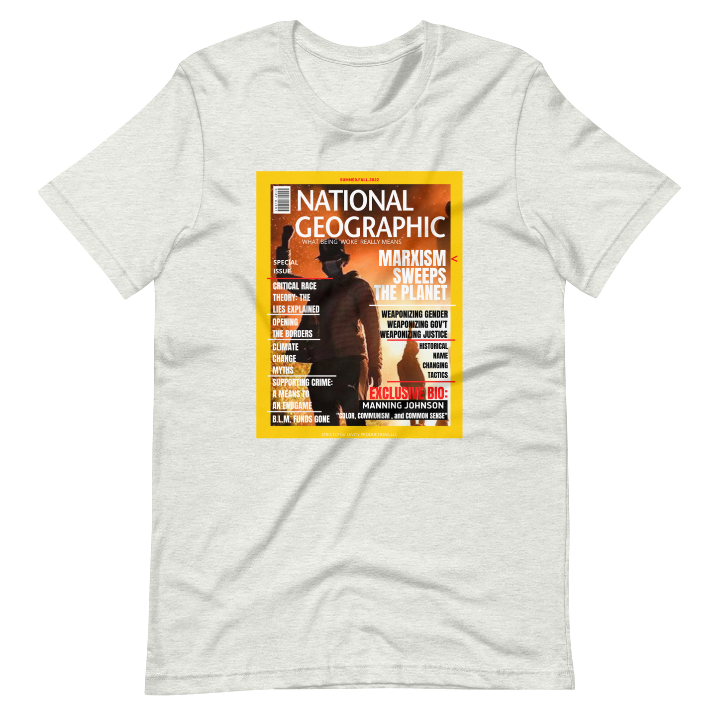 MARXISM/BLM/NATIONAL GEOGRAPHIC-PROVOCATIVE MAGAZINE SERIES