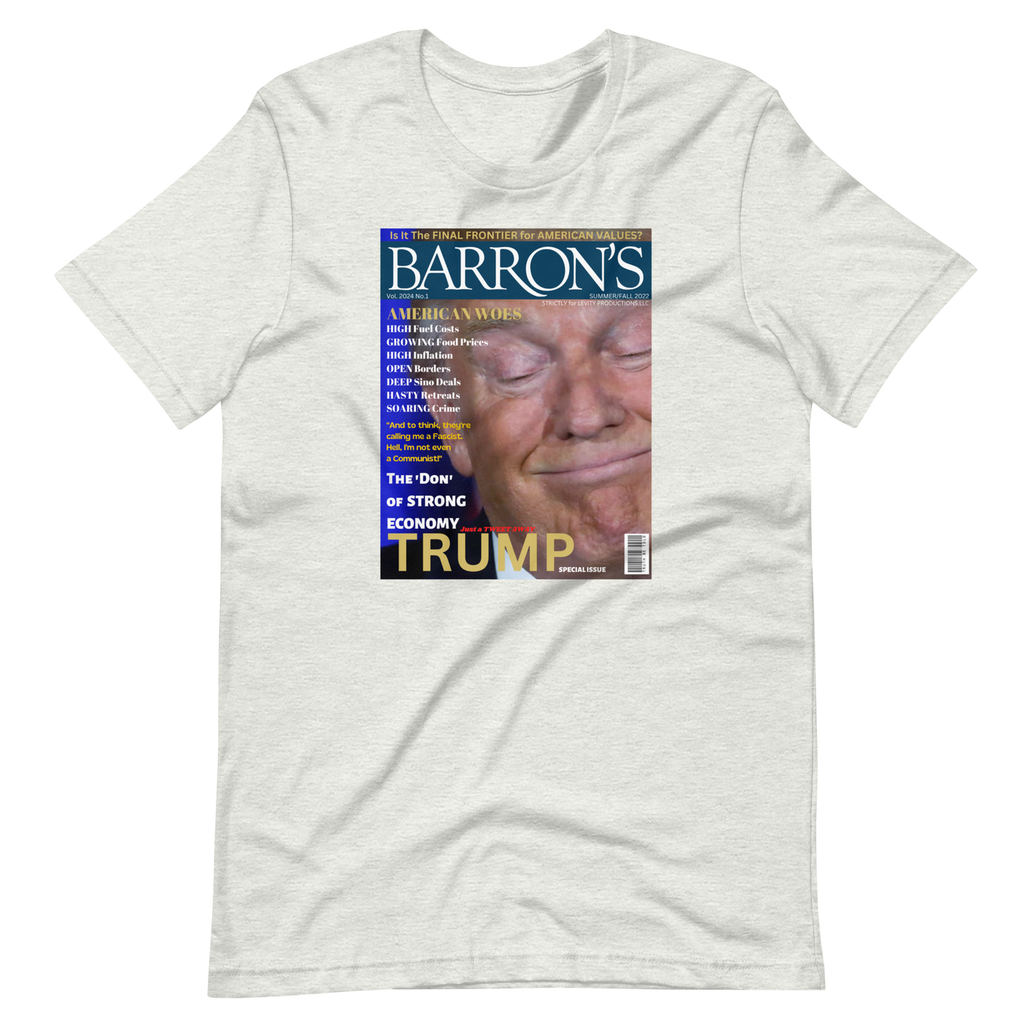 DONALD TRUMP/BARRON'S-PROVOCATIVE MAGAZINE SERIES