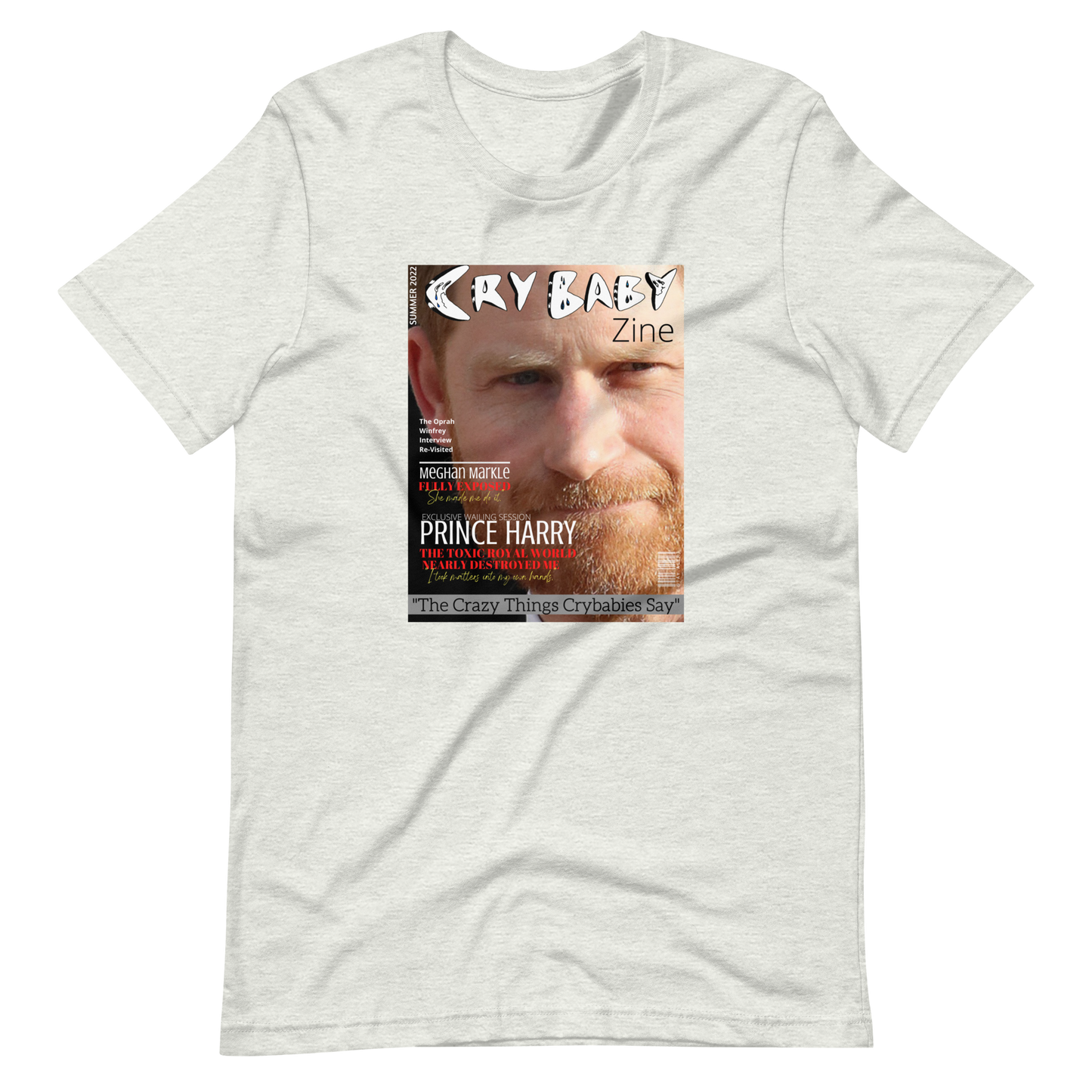 PRINCE HARRY/CRY BABY ZINE-PROVOCATIVE MAGAZINE SERIES