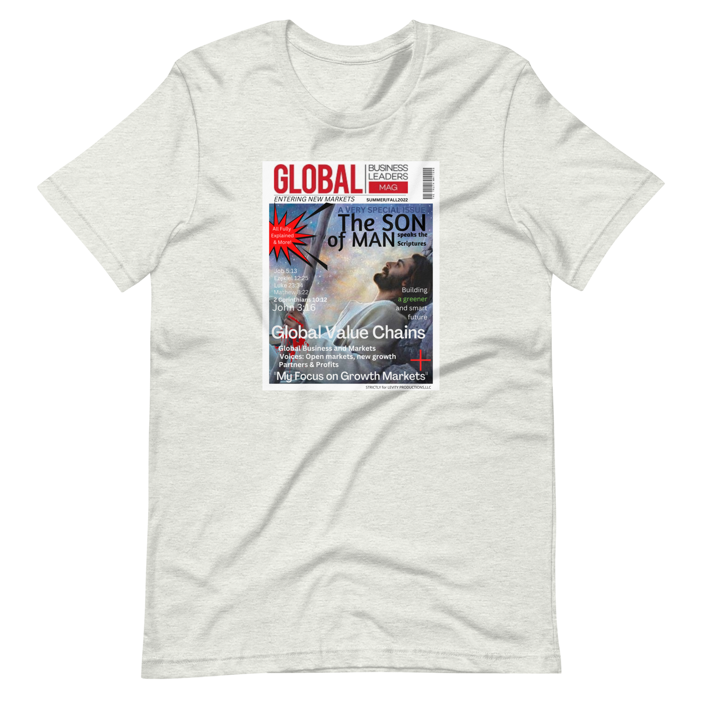 JESUS CHRIST/GLOBAL BUSINESS LEADERS-PROVOCATIVE MAGAZINE SERIES