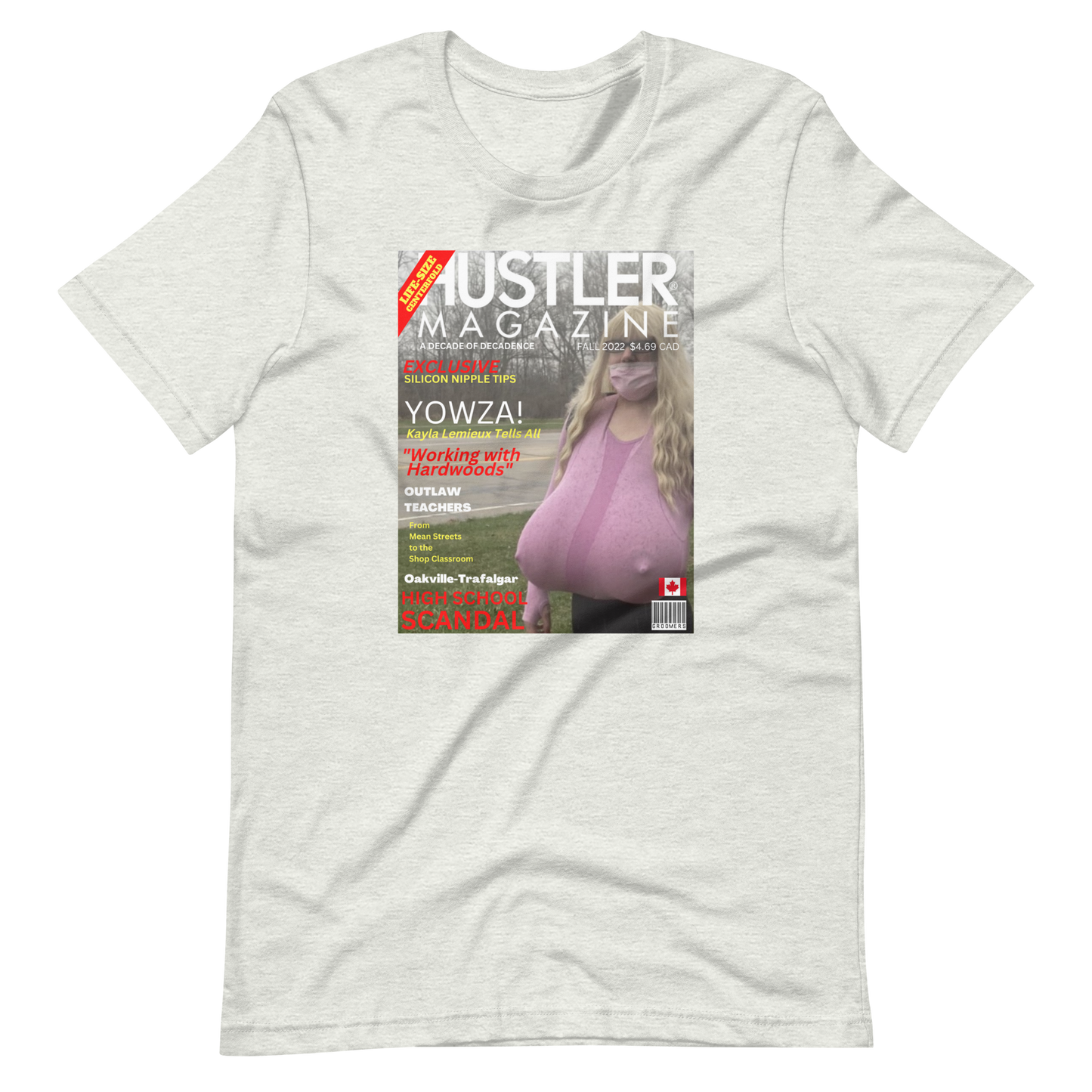 STEPHEN HANNAH aka KAYLA LEMIEUX/HUSTLER MAGAZINE-PROVOCATIVE MAGAZINE SERIES