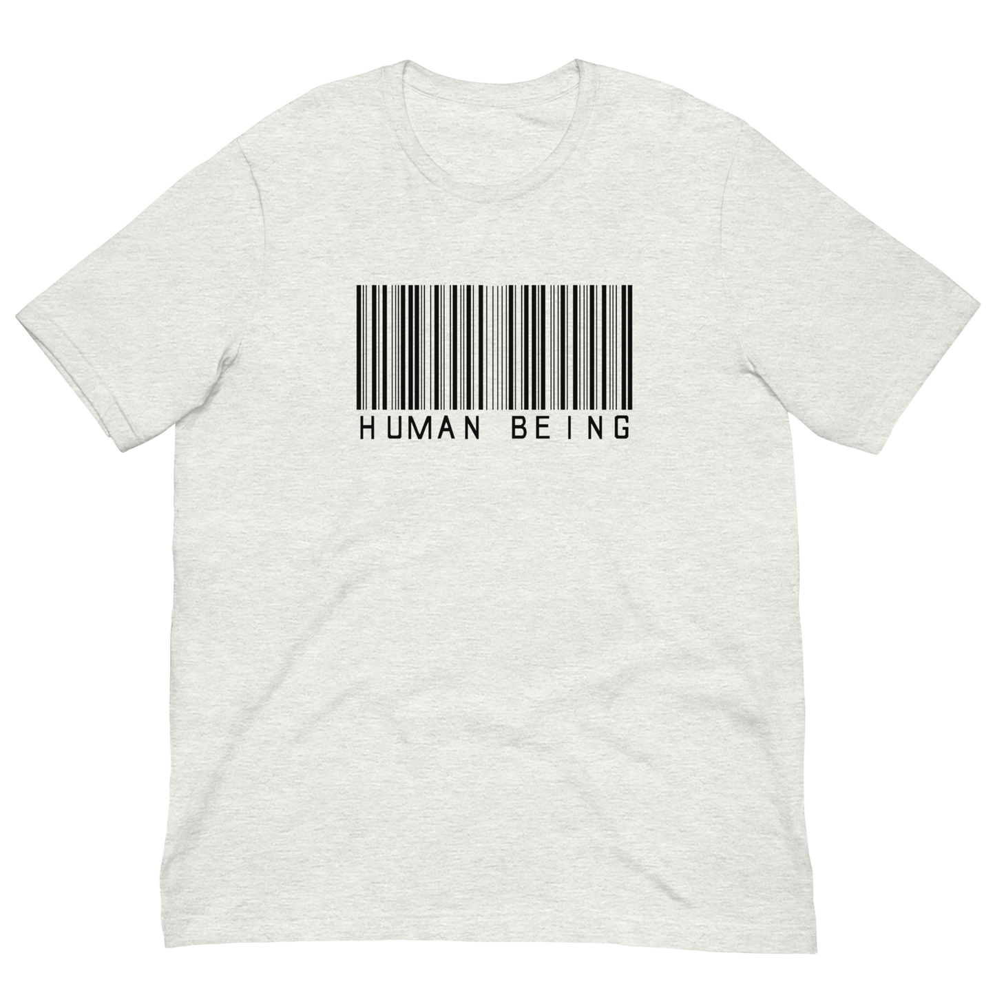 NOT A BAR CODE HUMAN-BLACK LETTERING