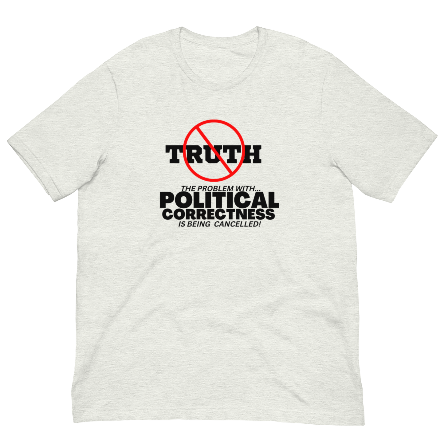 PC/CANCELLING TRUTH-BLACK LETTERING