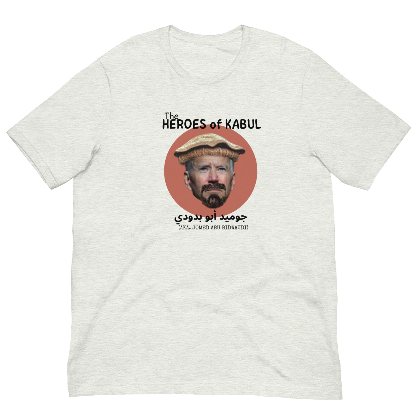 HEROES OF KABUL/JOMED BIDWAUDI-BLACK LETTERING