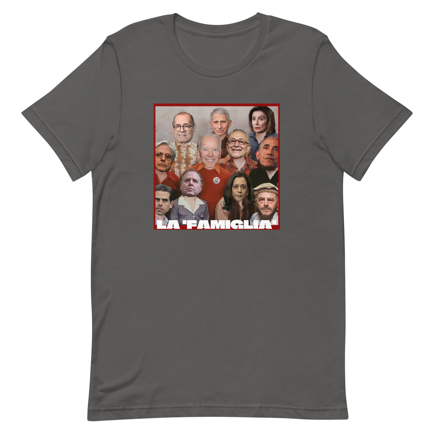 LA D.C. 'FAMIGLIA'-WHITE LETTERING