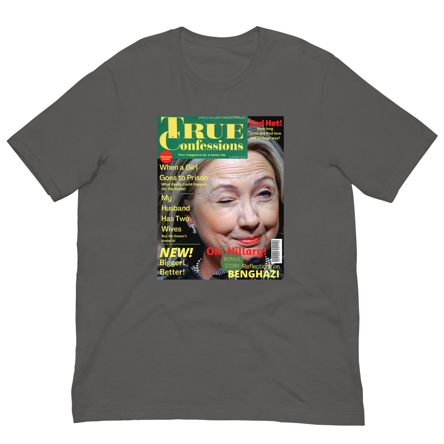 HILARY CLINTON/TRUE CONFESSIONS-PROVOCATIVE MAGAZINE SERIES