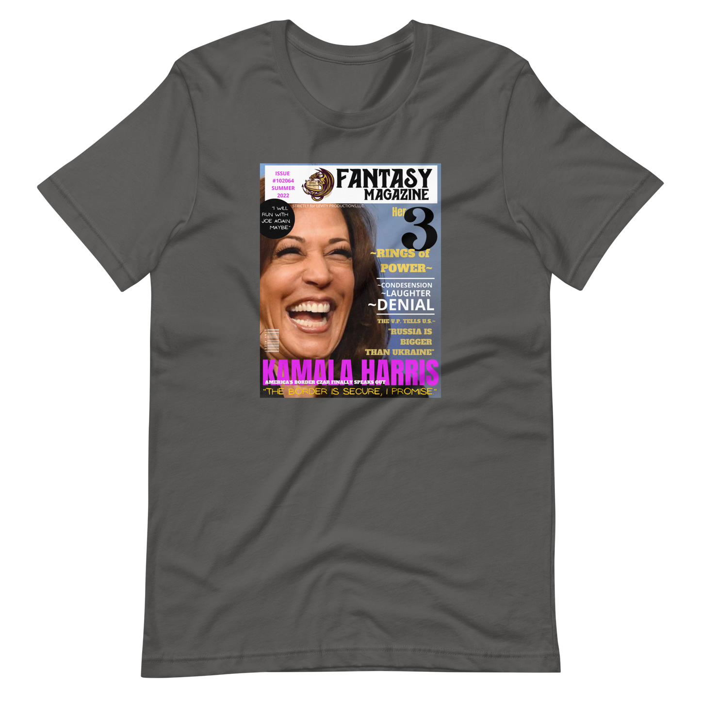 KAMALA HARRIS/FANTASY MAGAZINE-PROVOCATIVE MAGAZINE SERIES