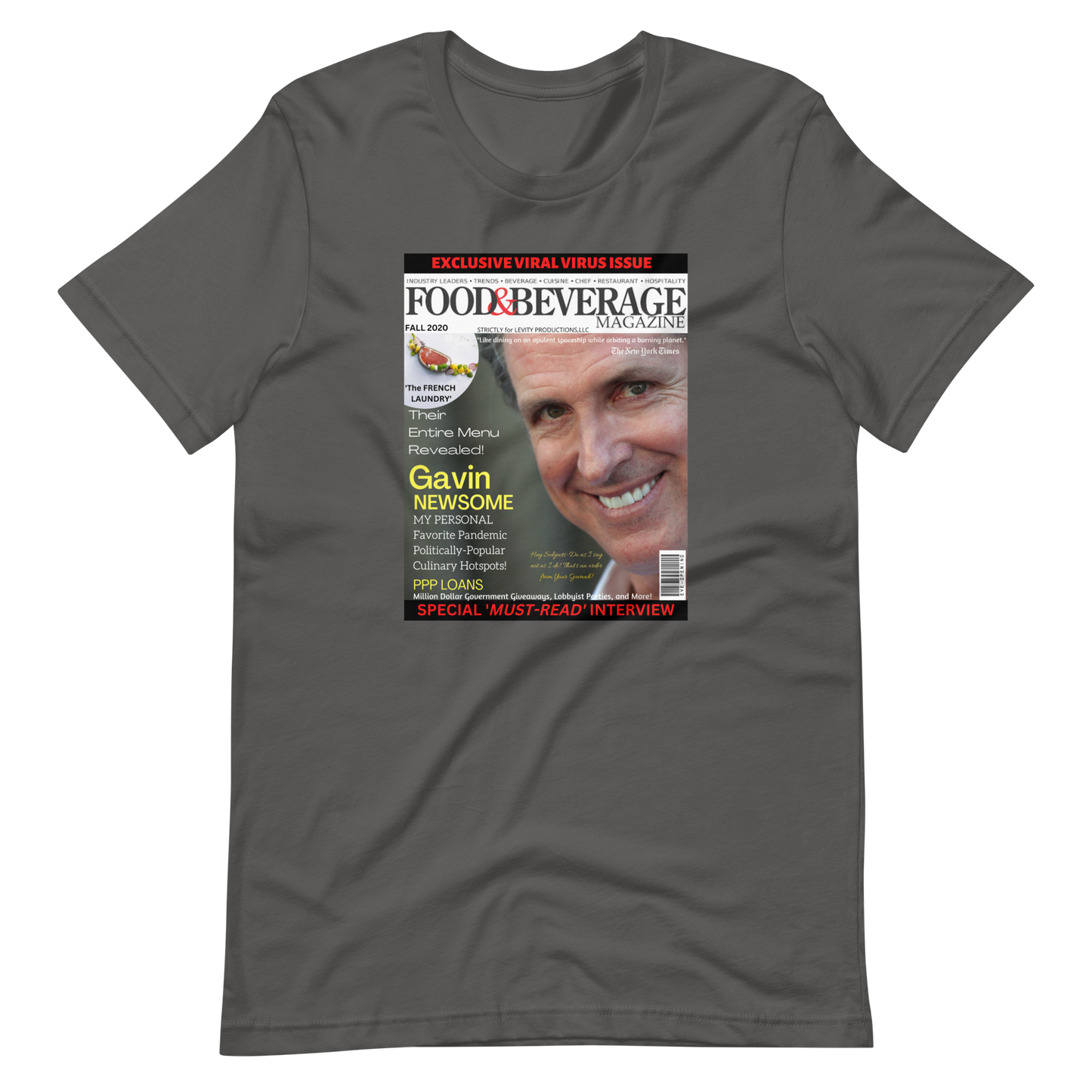 GAVIN NEWSOME/FOOD & BEVERAGE-PROVOCATIVE MAGAZINE SERIES