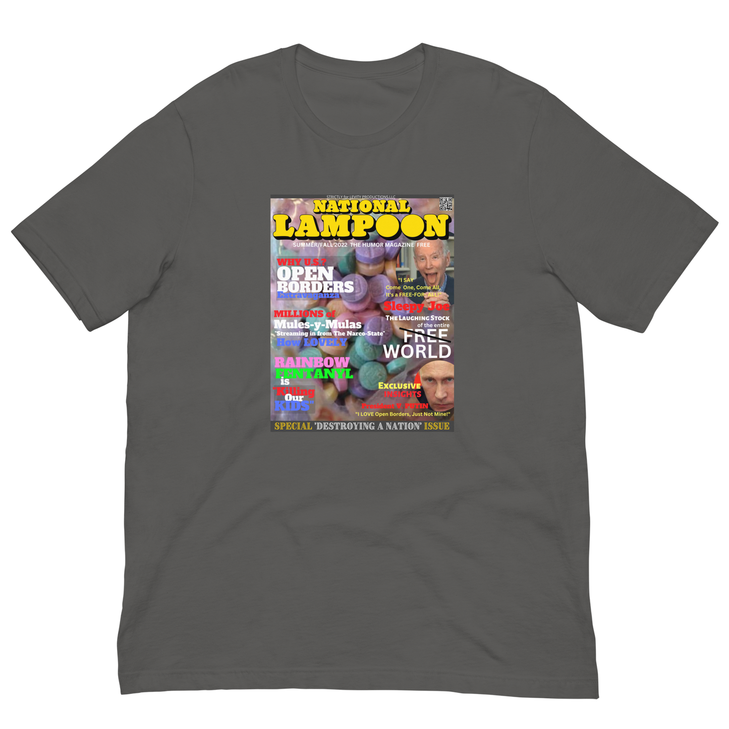 BORDER CRISIS/NATIONAL LAMPOON-PROVOCATIVE MAGAZINE SERIES