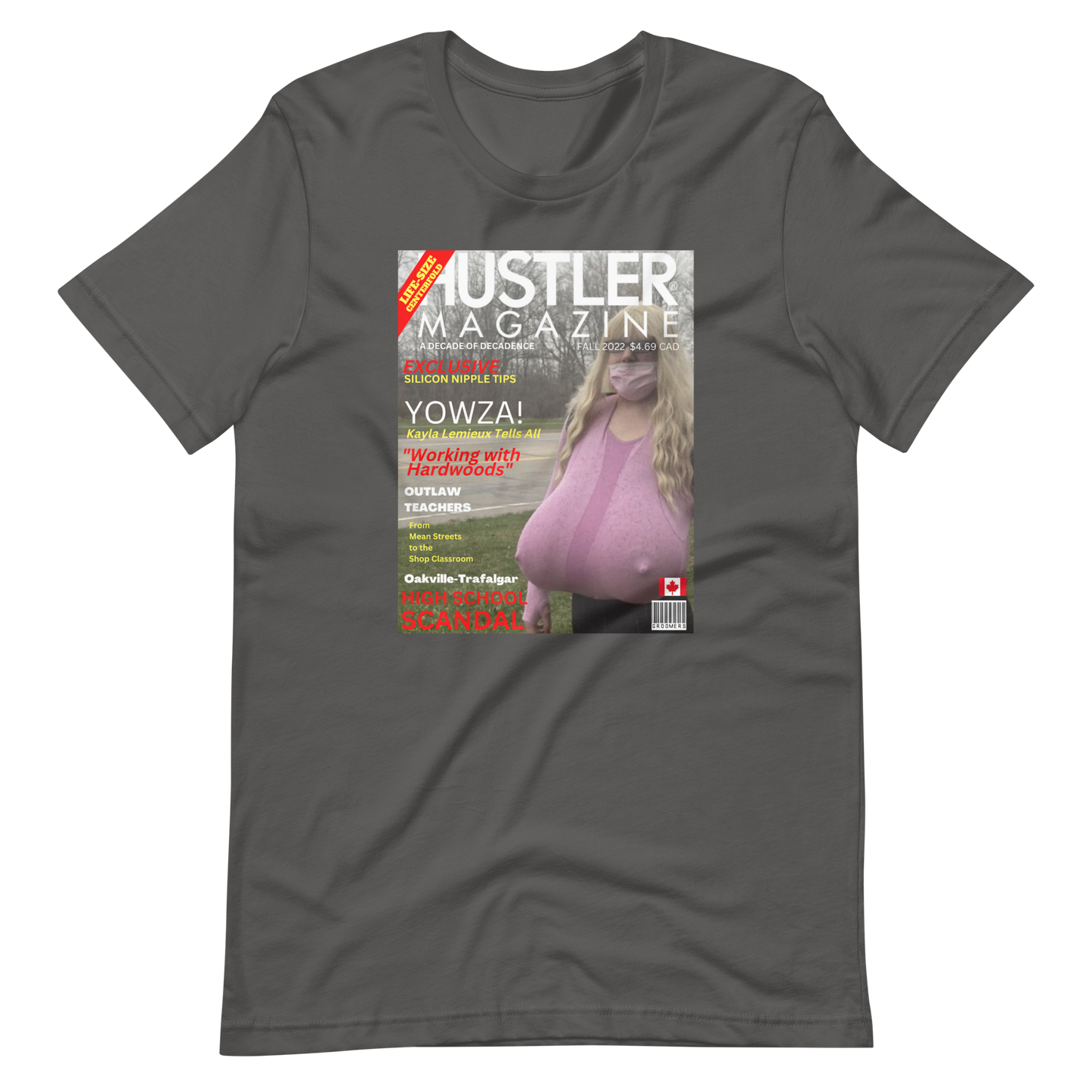 STEPHEN HANNAH aka KAYLA LEMIEUX/HUSTLER MAGAZINE-PROVOCATIVE MAGAZINE SERIES