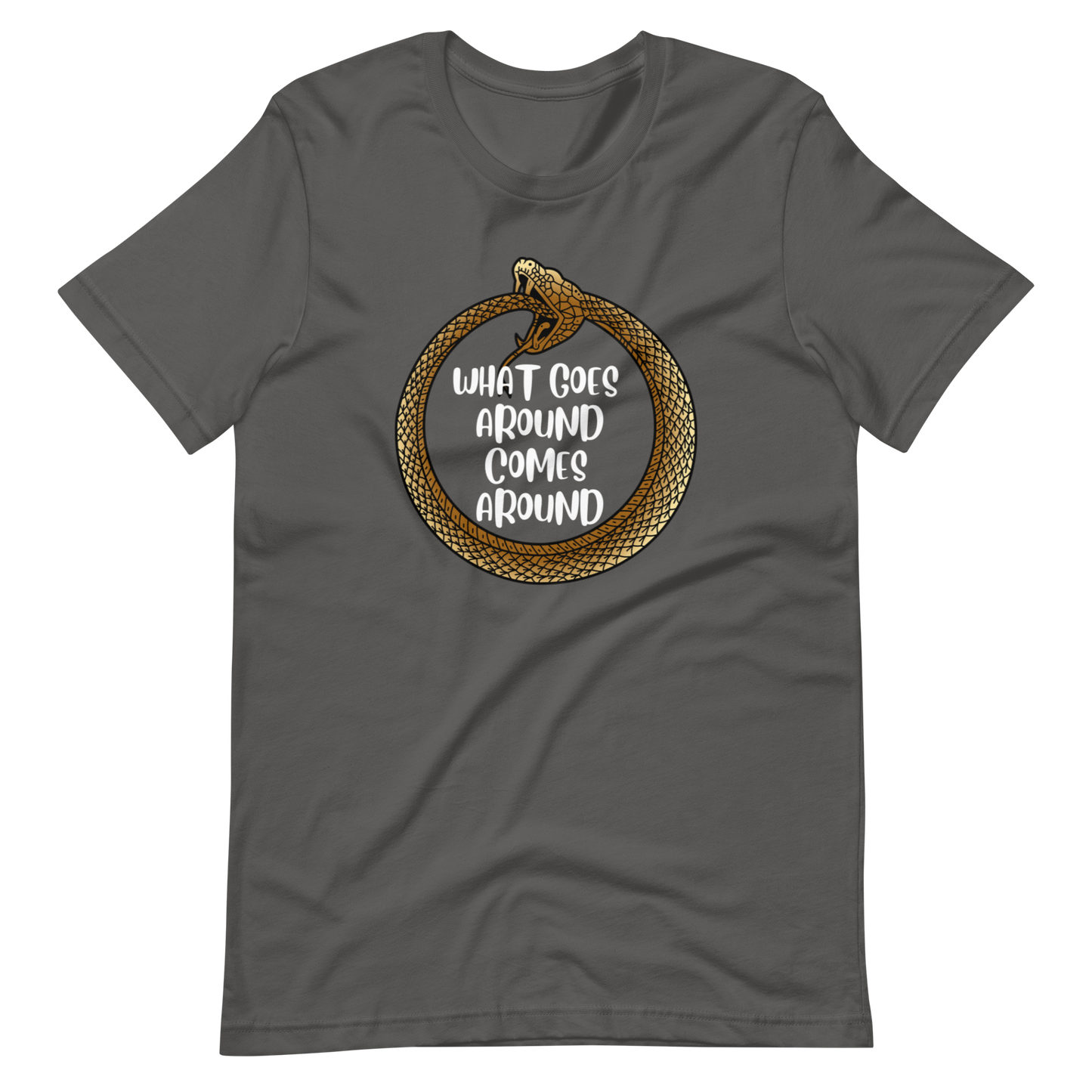 OUROBOROS-WHITE LETTERING