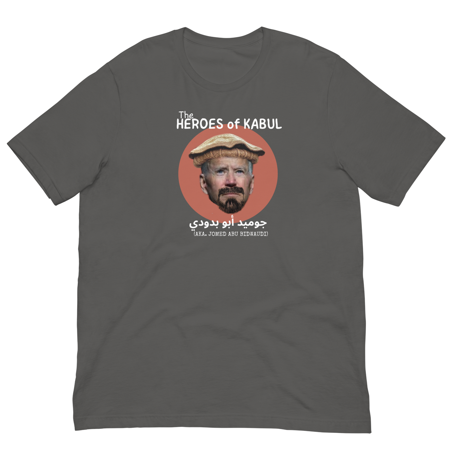 HEROES OF KABUL/JOMED BIDWAUDI-WHITE LETTERING