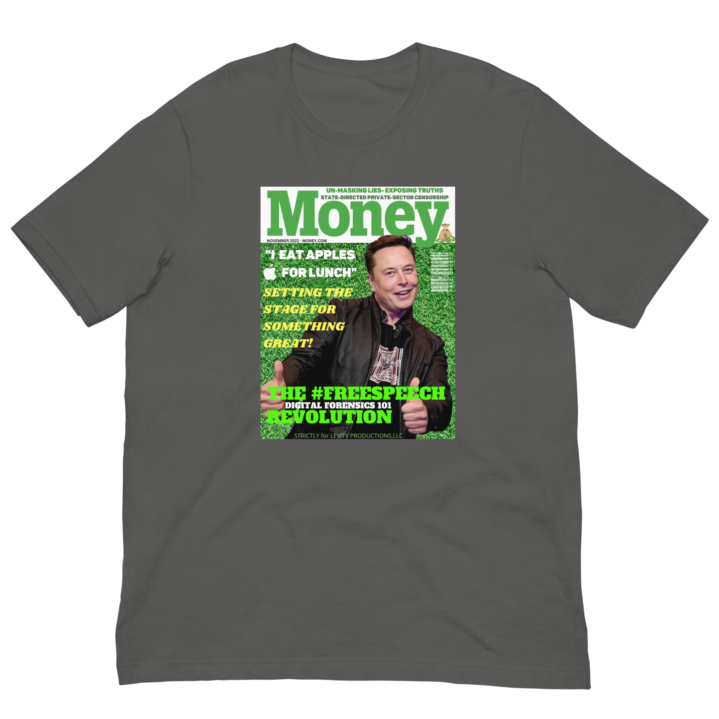 ELON MUSK/MONEY MAGAZINE-PROVOCATIVE MAGAZINE SERIES