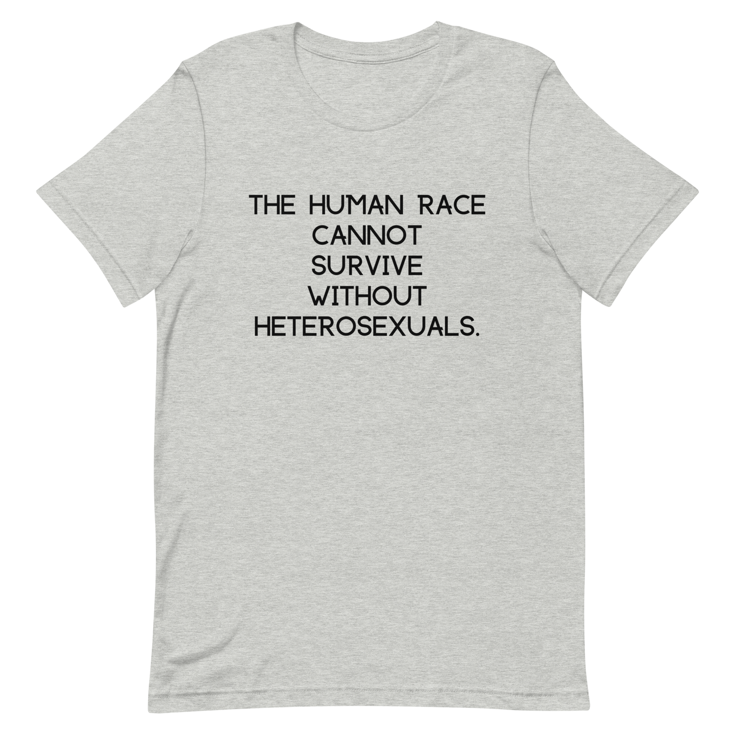 HETEROSEXUAL SURVIVAL-BLACK LETTERING