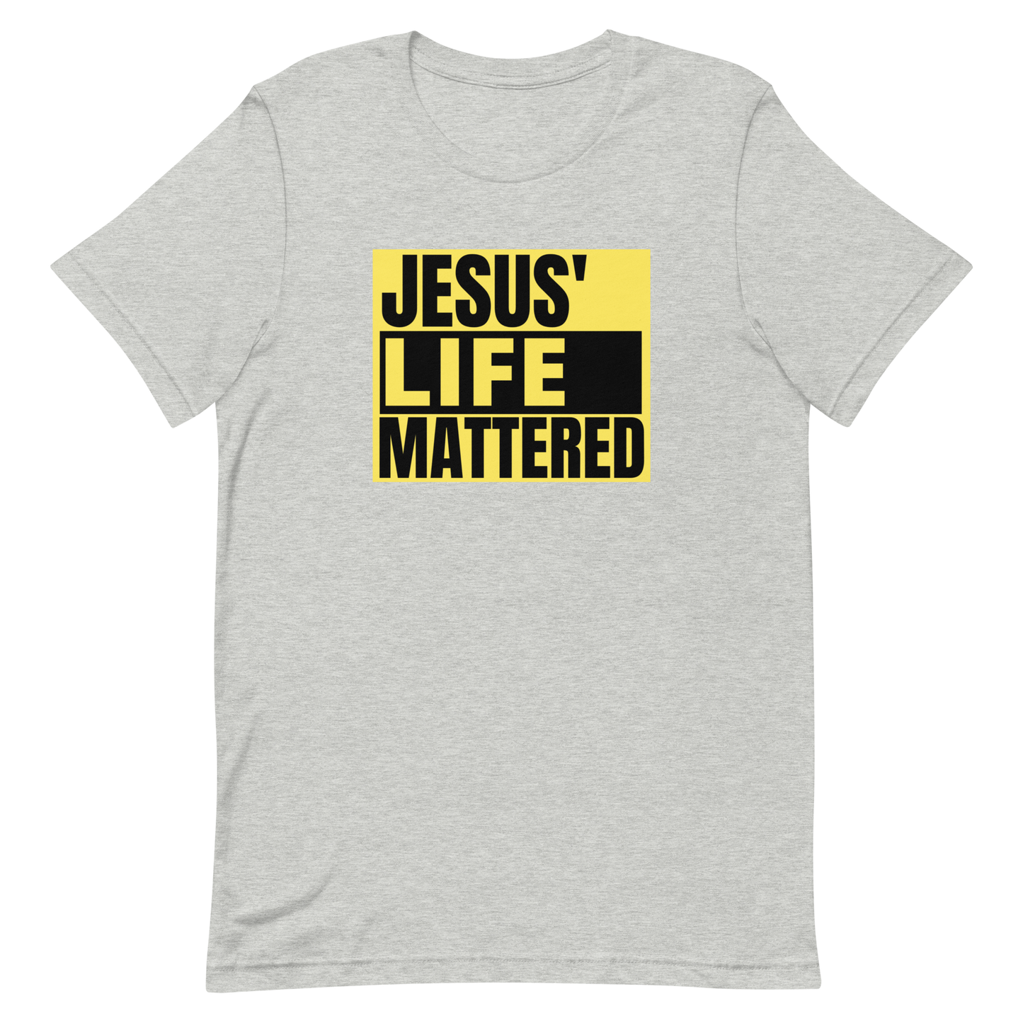 JESUS' LIFE MATTERED-SPREAD THE WORD