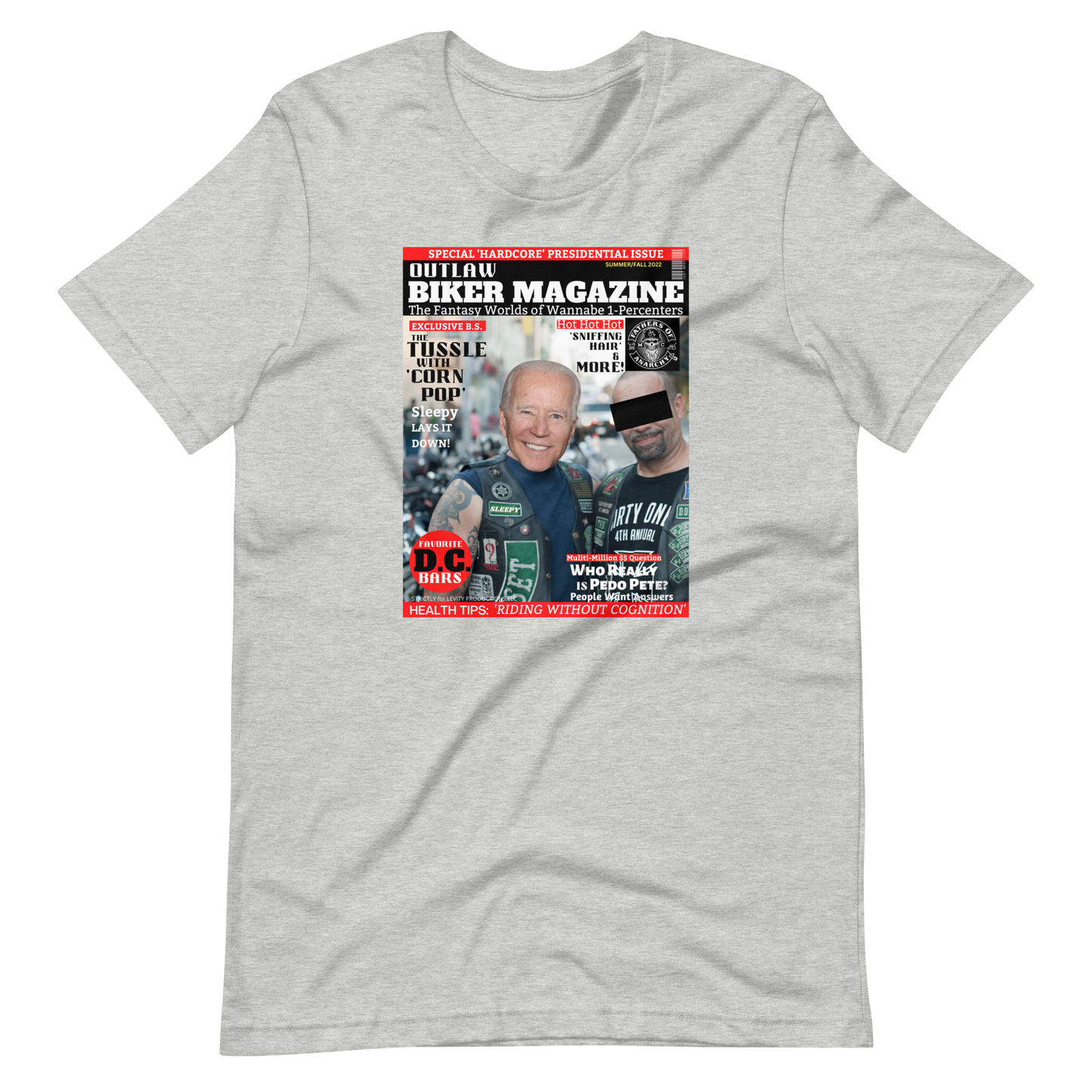 JOE BIDEN/OUTLAW BIKER MAGAZINE-PROVOCATIVE MAGAZINE SERIES