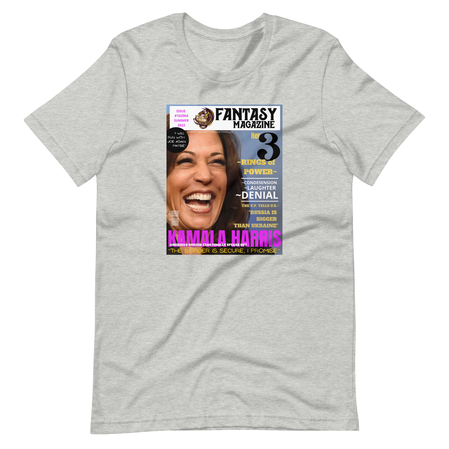 KAMALA HARRIS/FANTASY MAGAZINE-PROVOCATIVE MAGAZINE SERIES