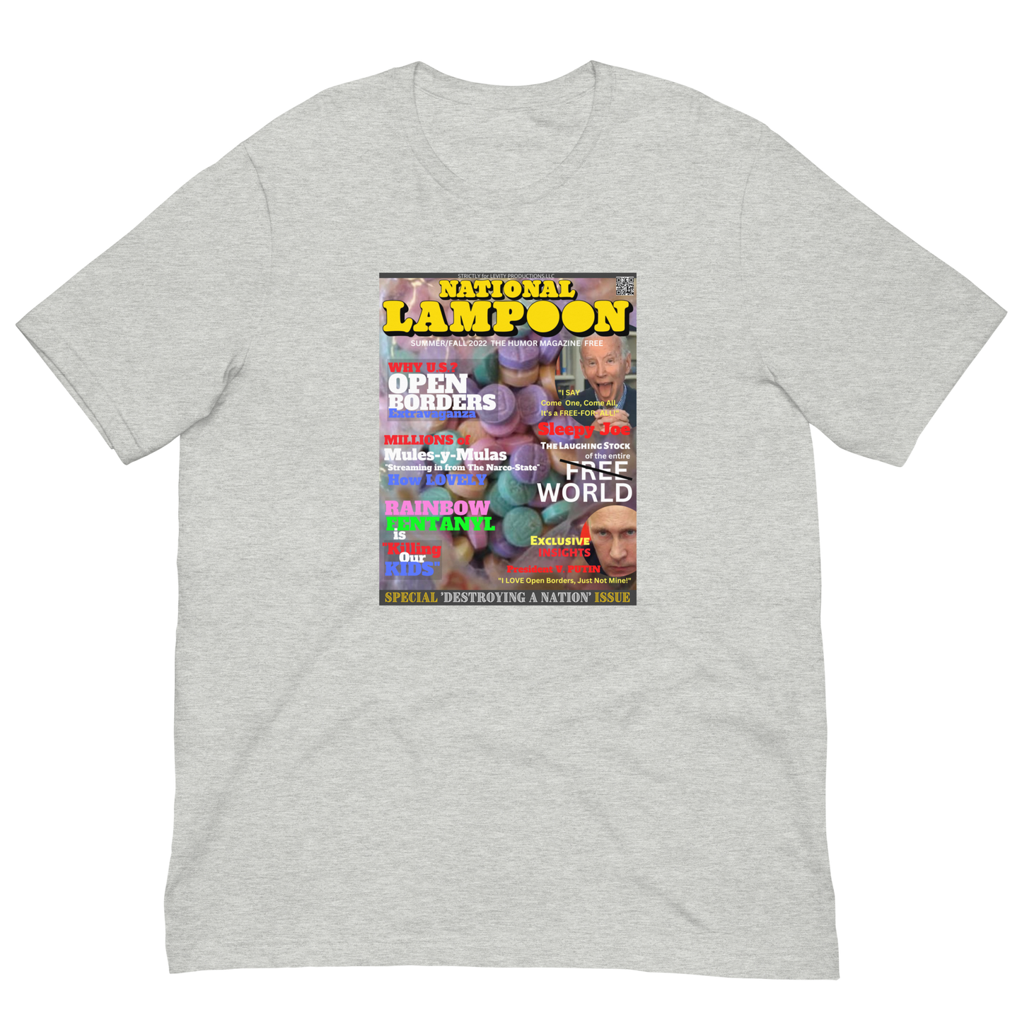 BORDER CRISIS/NATIONAL LAMPOON-PROVOCATIVE MAGAZINE SERIES