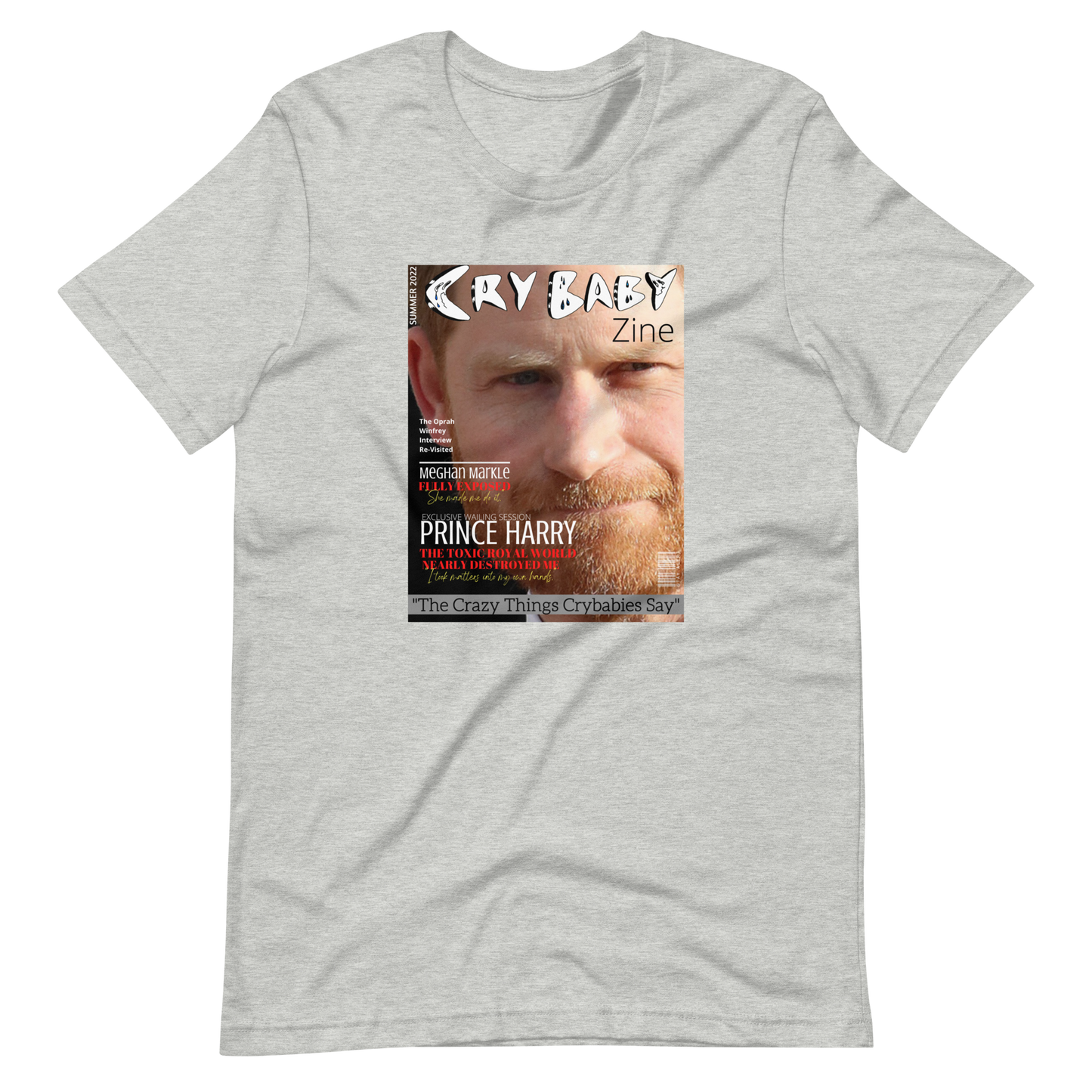 PRINCE HARRY/CRY BABY ZINE-PROVOCATIVE MAGAZINE SERIES