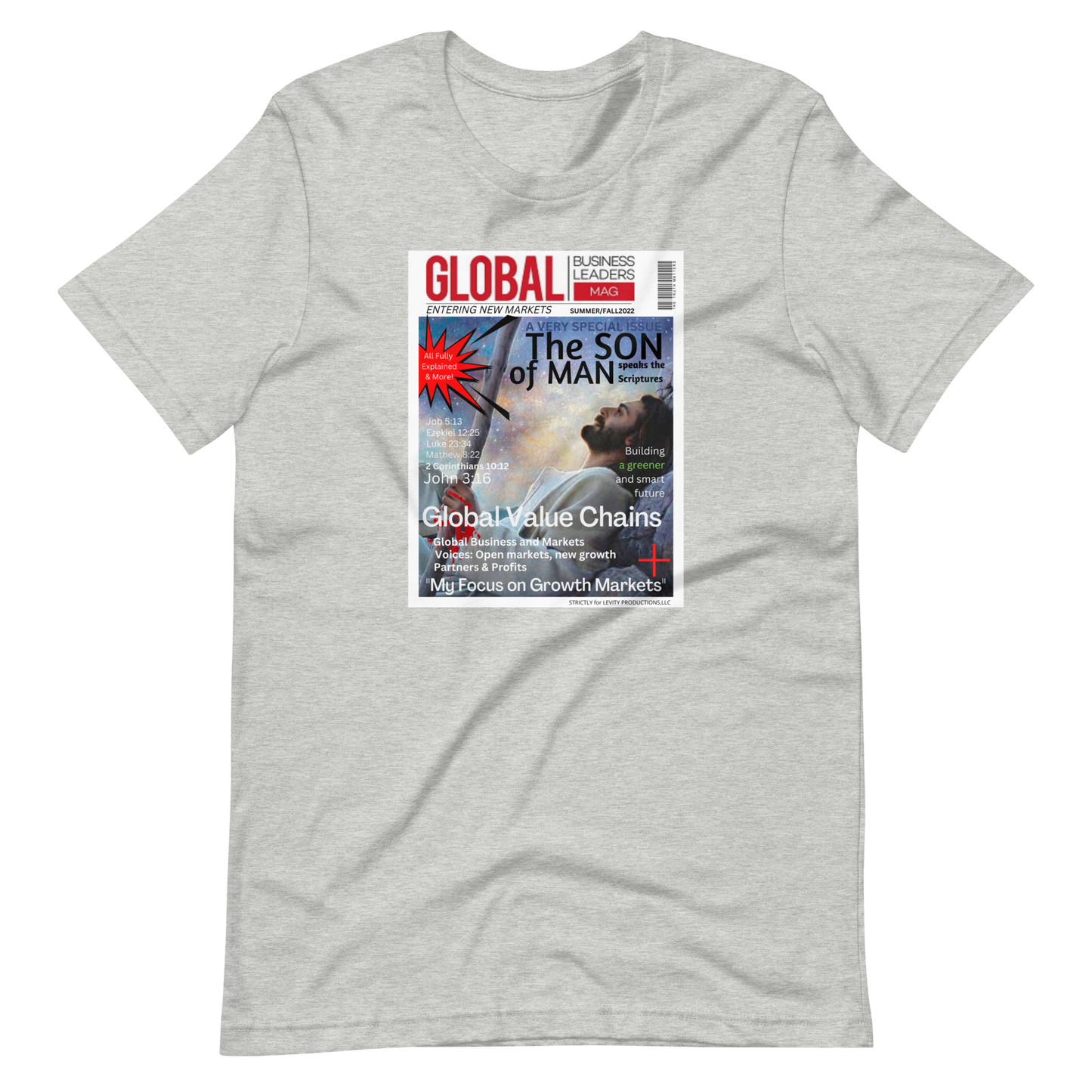 JESUS CHRIST/GLOBAL BUSINESS LEADERS-PROVOCATIVE MAGAZINE SERIES