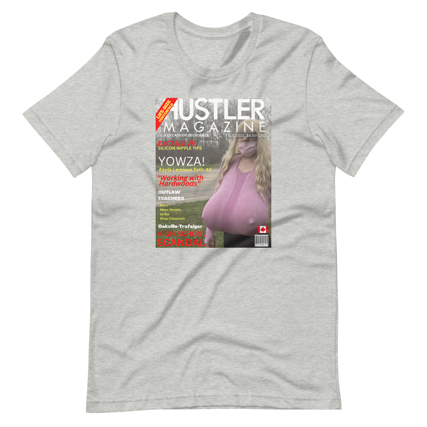 STEPHEN HANNAH aka KAYLA LEMIEUX/HUSTLER MAGAZINE-PROVOCATIVE MAGAZINE SERIES