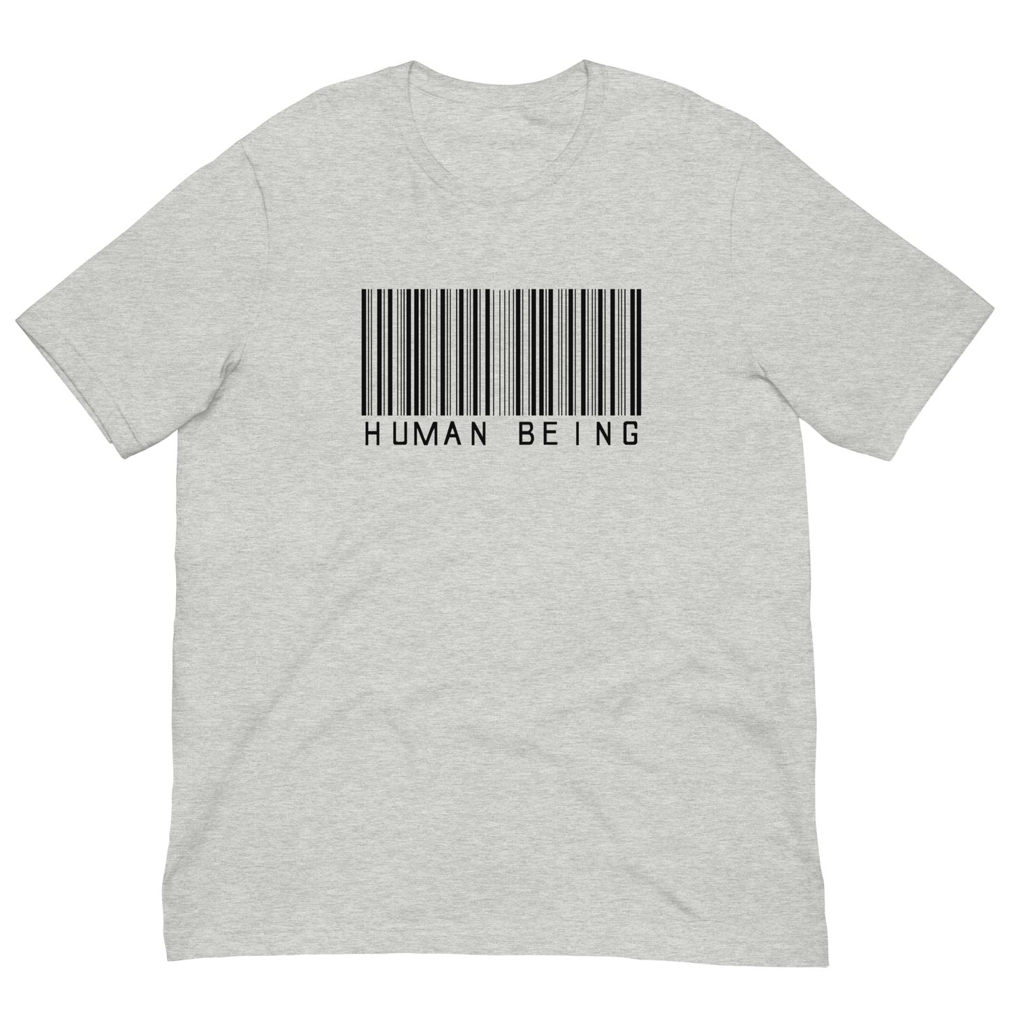 NOT A BAR CODE HUMAN-BLACK LETTERING
