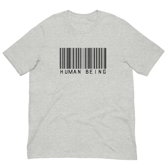 NOT A BAR CODE HUMAN-BLACK LETTERING