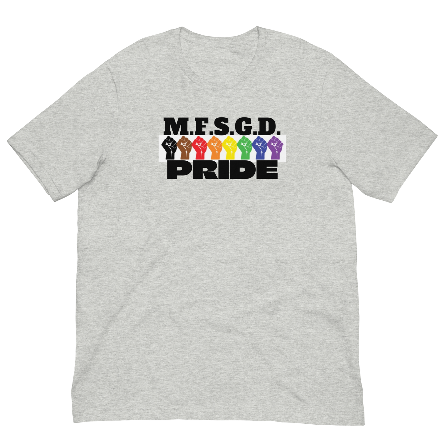 M.F.S.G.D. PRIDE-BLACK LETTERING