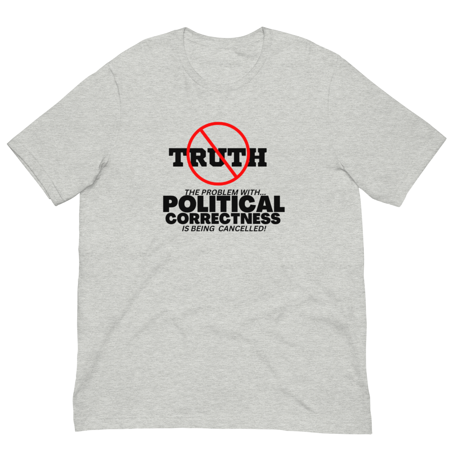 PC/CANCELLING TRUTH-BLACK LETTERING