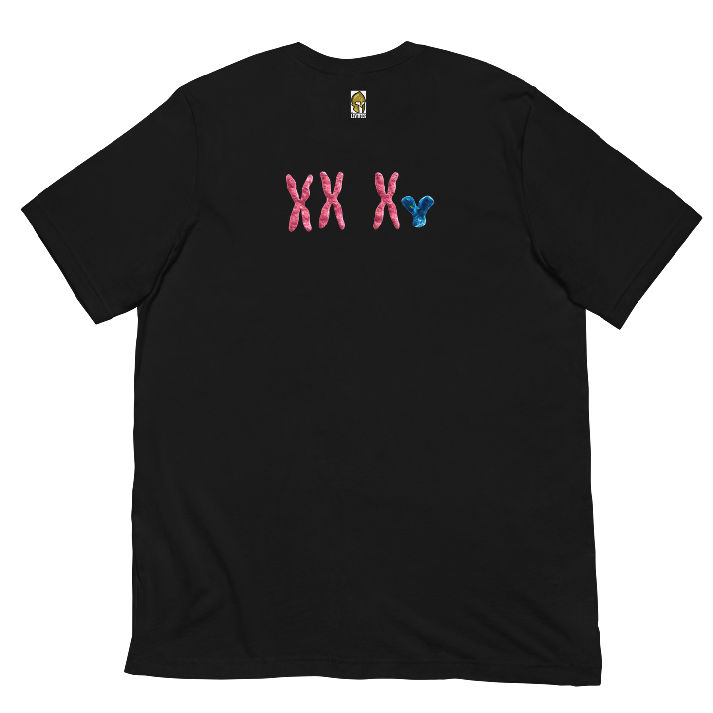 HUMANITY CAN'T SURVIVE/VITRUVIAN MAN-WHITE/RED LETTERING