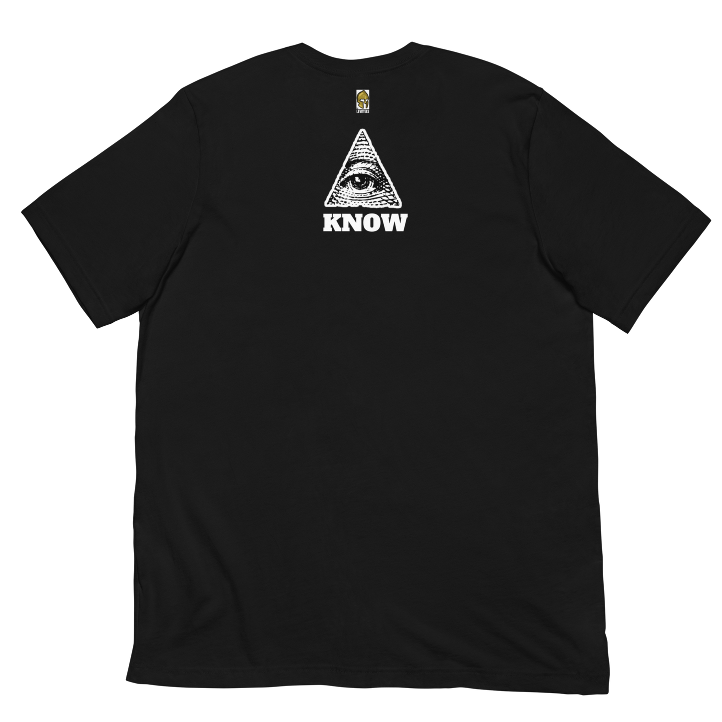 WHO'S YOUR GOD-WHITE LETTERING