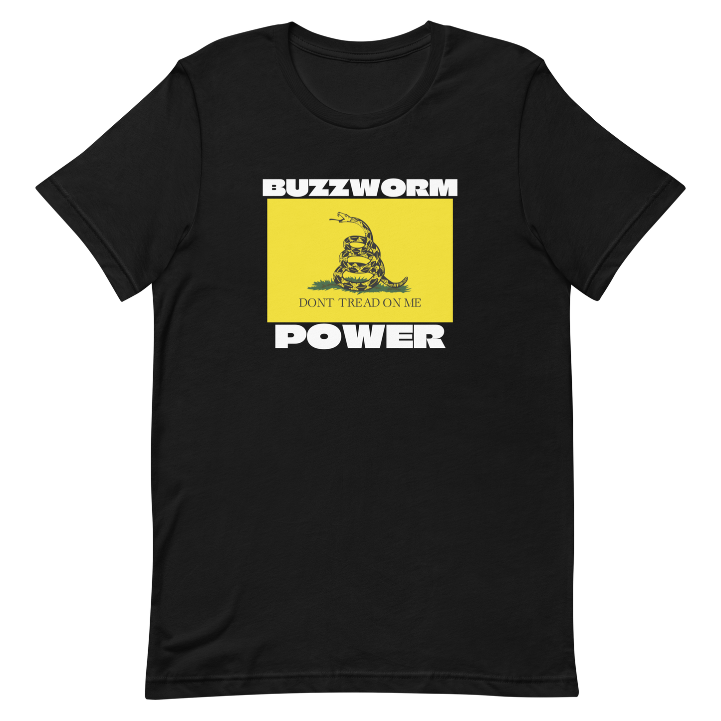 BUZZWORM POWER-WHITE LETTERING
