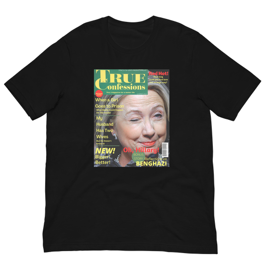 HILARY CLINTON/TRUE CONFESSIONS-PROVOCATIVE MAGAZINE SERIES
