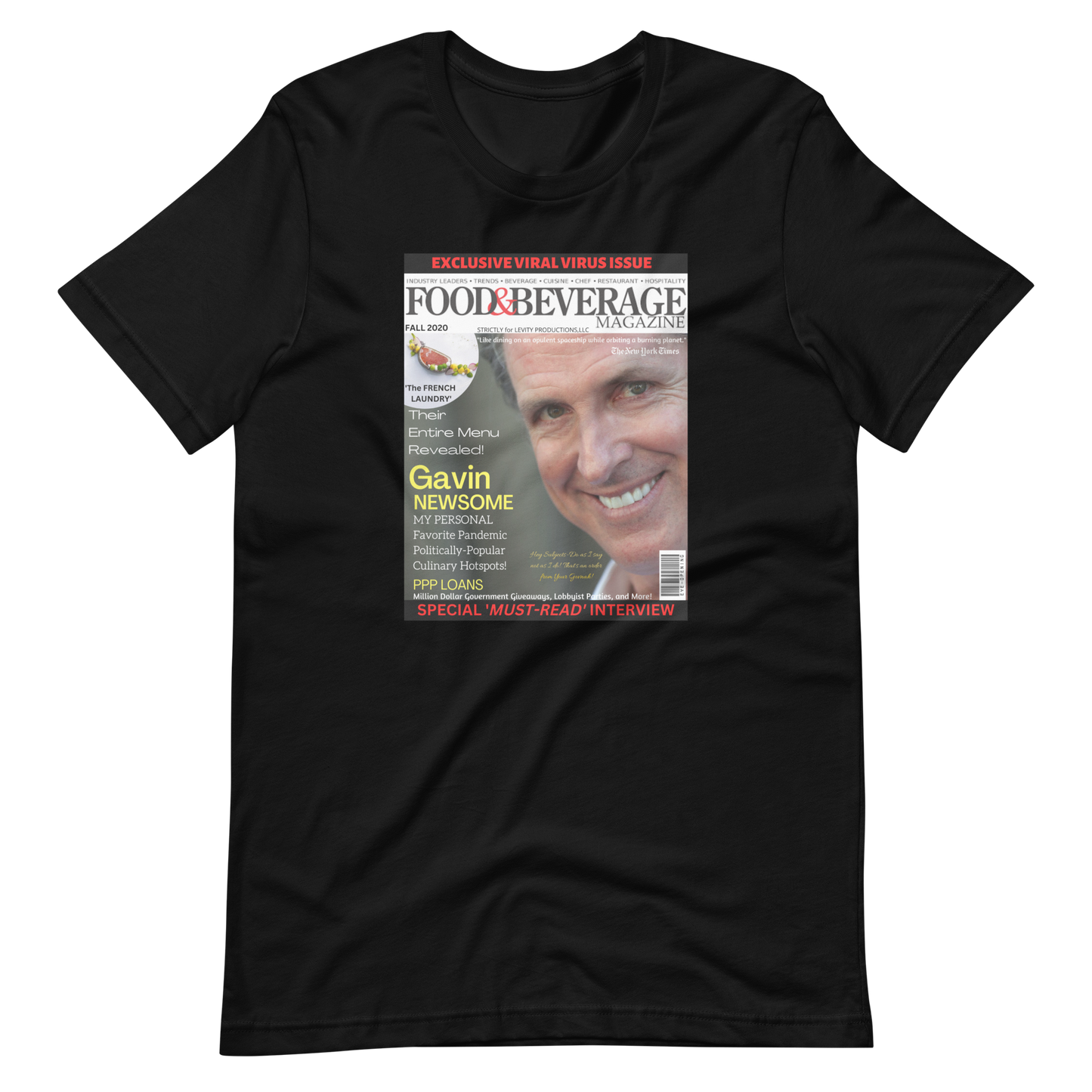 GAVIN NEWSOME/FOOD & BEVERAGE-PROVOCATIVE MAGAZINE SERIES