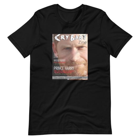 PRINCE HARRY/CRY BABY ZINE-PROVOCATIVE MAGAZINE SERIES