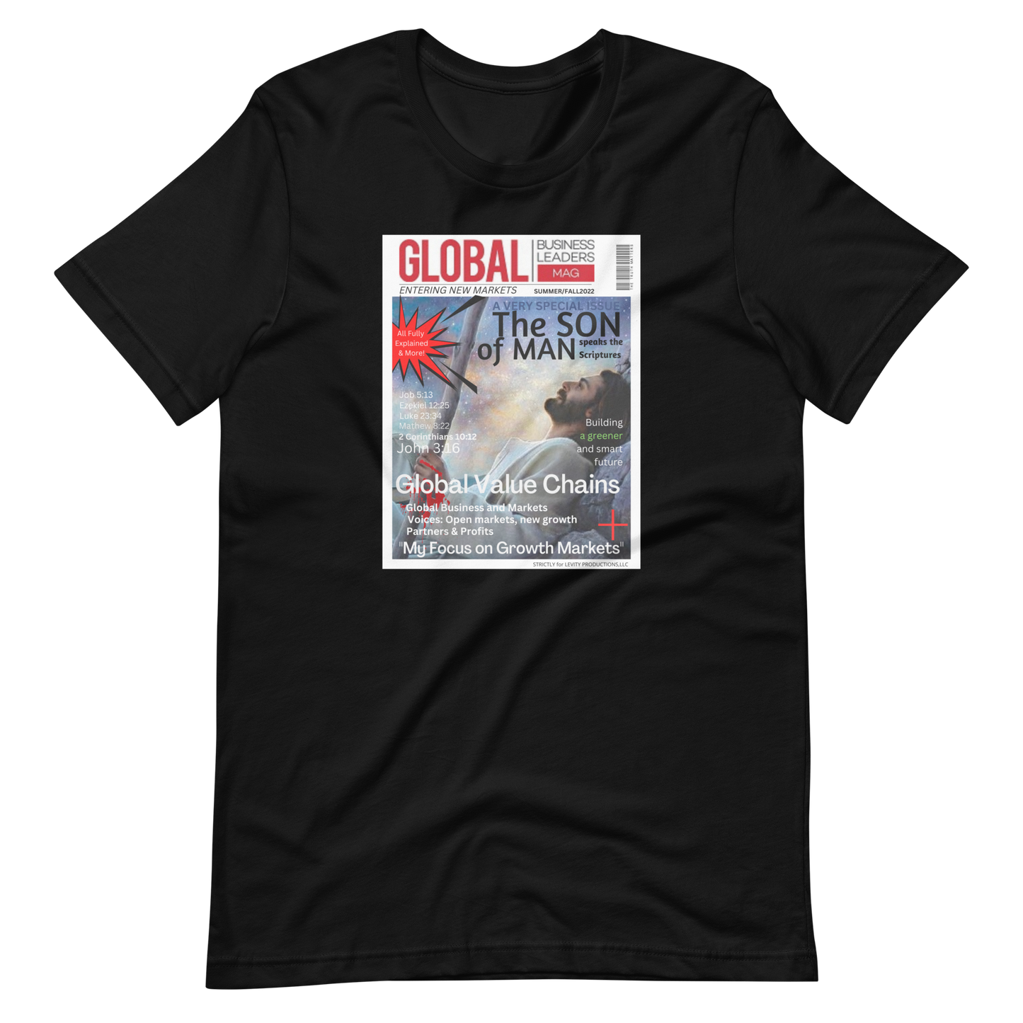 JESUS CHRIST/GLOBAL BUSINESS LEADERS-PROVOCATIVE MAGAZINE SERIES