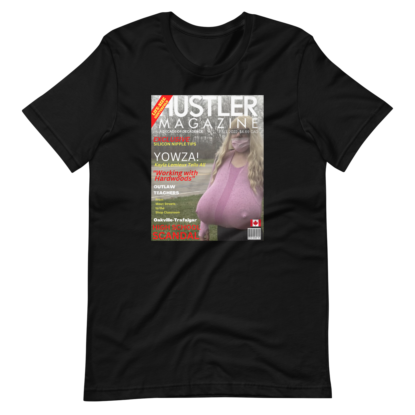 STEPHEN HANNAH aka KAYLA LEMIEUX/HUSTLER MAGAZINE-PROVOCATIVE MAGAZINE SERIES