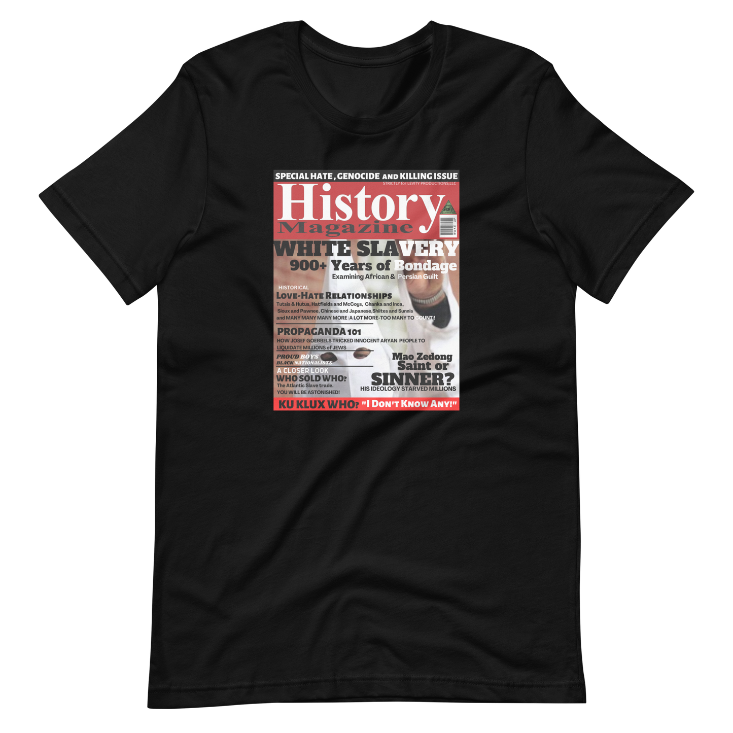WHITE SLAVERY/HISTORY MAGAZINE-PROVOCATIVE MAGAZINE SERIES