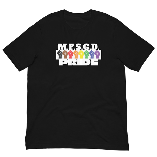M.F.S.G.D. PRIDE-WHITE LETTERING