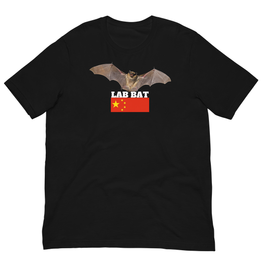 LAB BAT/WUHAN SURVIVOR-WHITE LETTERING