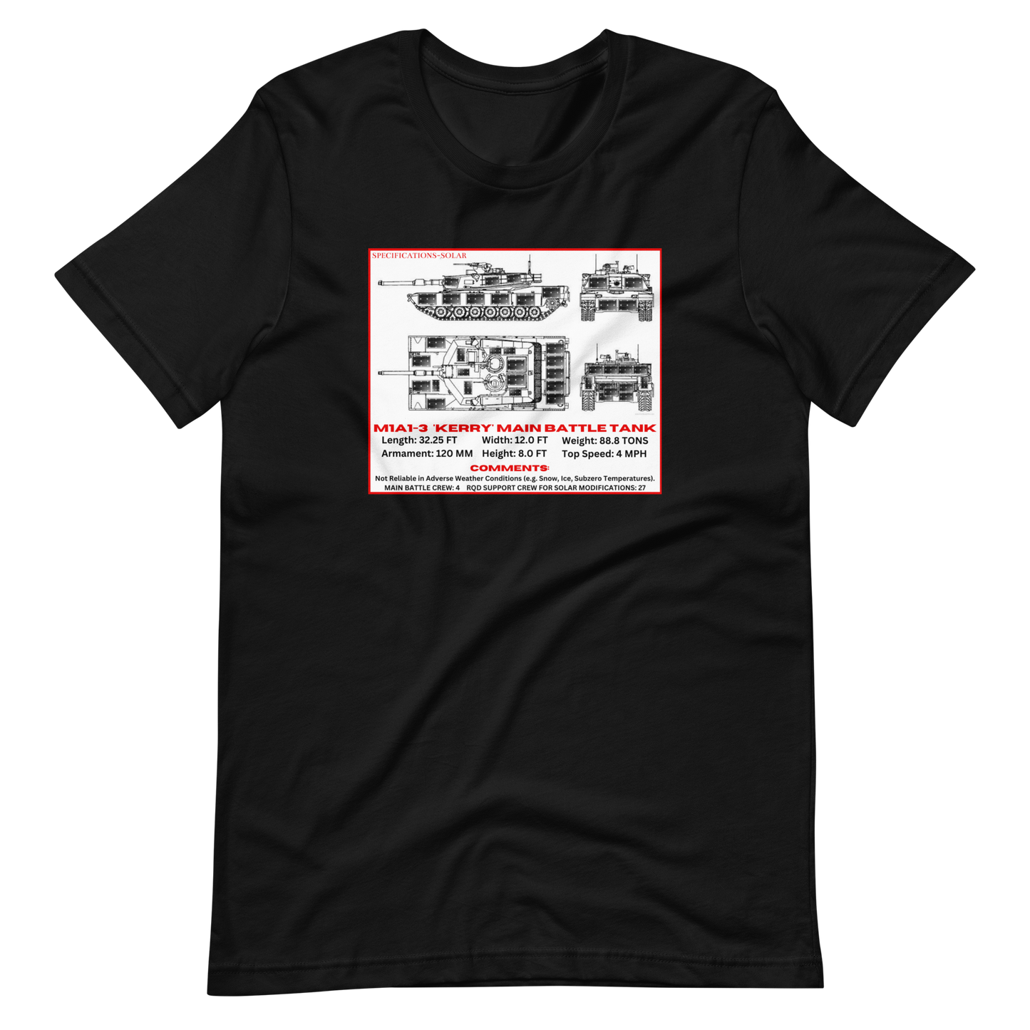 M1A1-3 "KERRY" MAIN BATTLE TANK (SOLAR WEAPONRY)