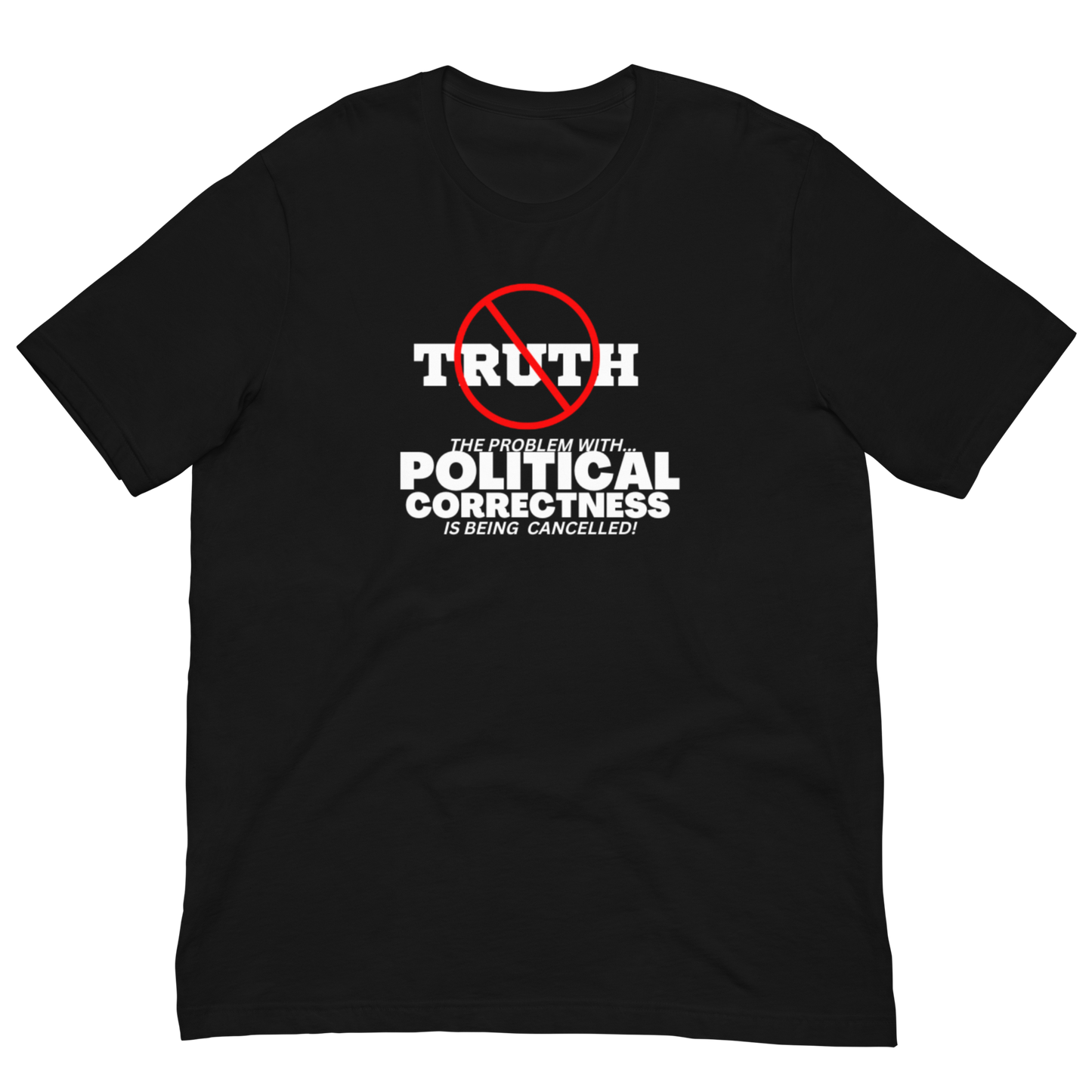 PC/CANCELLING TRUTH-WHITE LETTERING