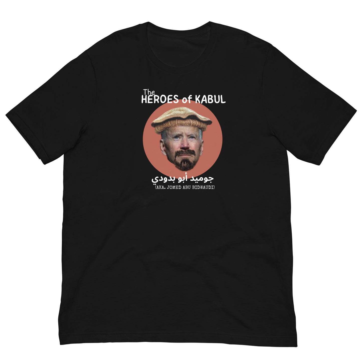 HEROES OF KABUL/JOMED BIDWAUDI-WHITE LETTERING